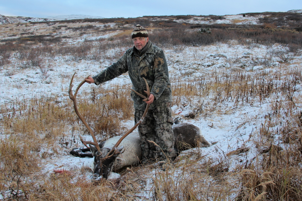 Mountain Mann with Caribou